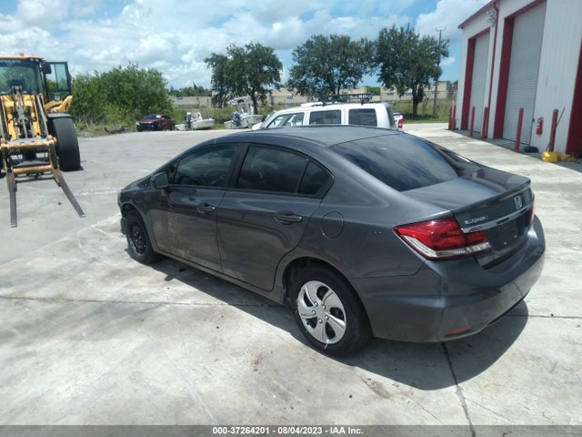 Honda Civic Sedan Lx 2015 2HGFB2F50FH549142 Image 3