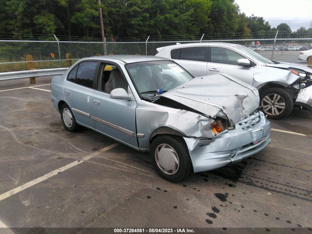 2005 HYUNDAI ACCENT GLS VIN: KMHCG45C55U601144
