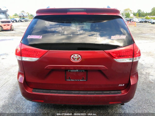 2012 TOYOTA SIENNA XLE AAS/XLE/LTD VIN: 5TDYK3DC6CS269513