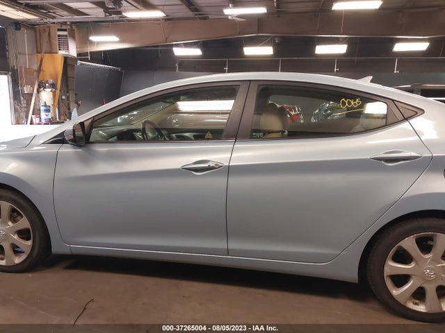 2012 HYUNDAI ELANTRA LIMITED PZEV VIN: KMHDH4AE5CU203258