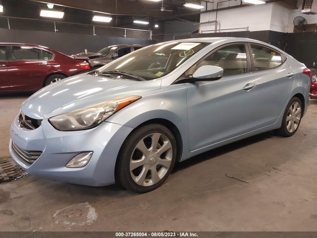 2012 HYUNDAI ELANTRA LIMITED PZEV VIN: KMHDH4AE5CU203258