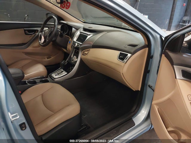 2012 HYUNDAI ELANTRA LIMITED PZEV VIN: KMHDH4AE5CU203258