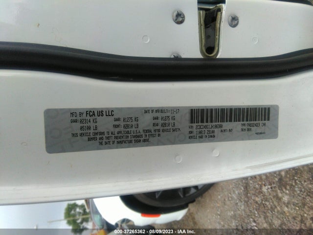 Dodge Charger Sxt 2018 2C3CDXBG1JH186380 Image 9