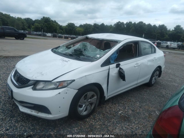 Honda Civic Sedan Lx 2014 19XFB2F51EE003359 Image 2