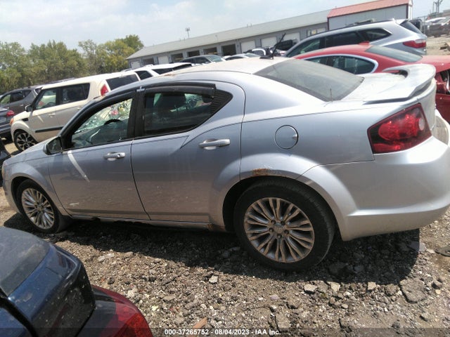 2012 DODGE AVENGER SXT VIN: 1C3CDZCB3CN103430