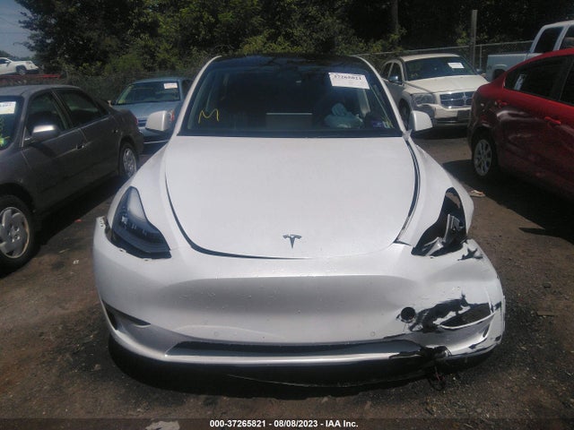 2022 TESLA MODEL Y LONG RANGE VIN: 7SAYGDEE1NF322488