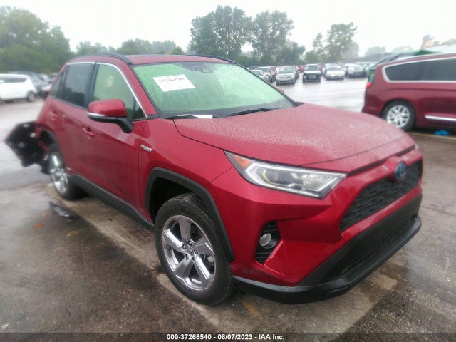 2021 TOYOTA RAV4 HYBRID XLE PREMIUM VIN: JTMB6RFV5MD011380