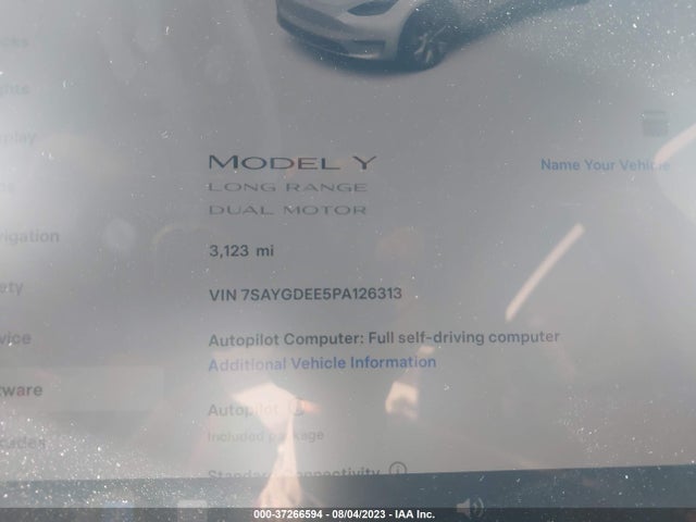 Tesla Model Y Long Range 2023 7SAYGDEE5PA126313 Image 15