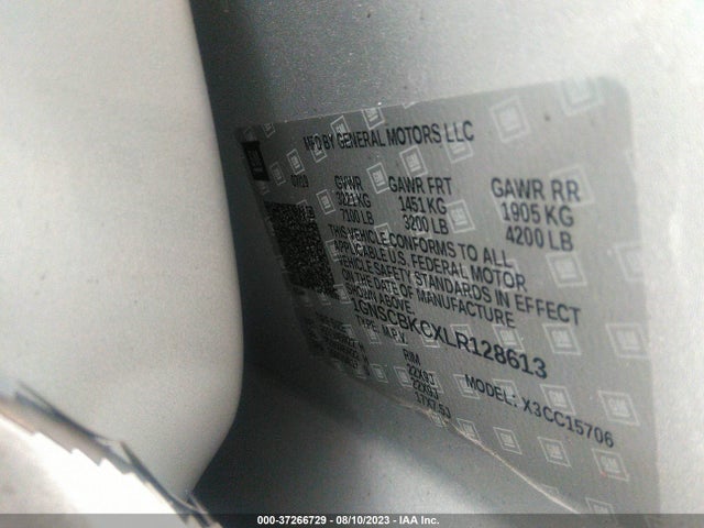 Chevrolet Tahoe Lt 2020 1GNSCBKCXLR128613 Image 9