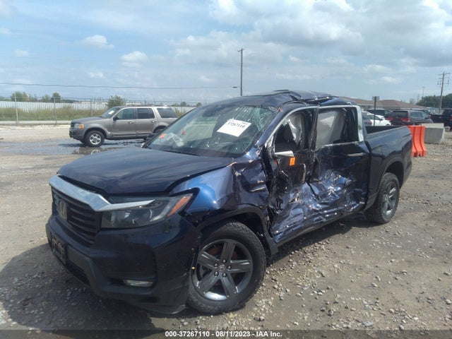 2022 HONDA RIDGELINE RTL-E VIN: 5FPYK3F76NB006288