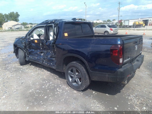 2022 HONDA RIDGELINE RTL-E VIN: 5FPYK3F76NB006288