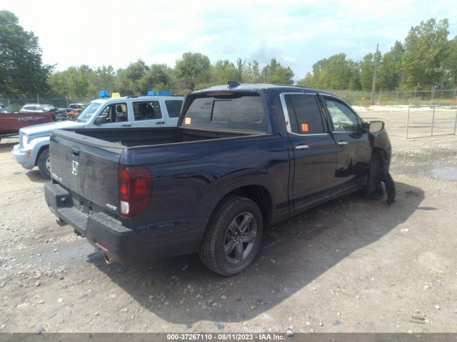2022 HONDA RIDGELINE RTL-E VIN: 5FPYK3F76NB006288