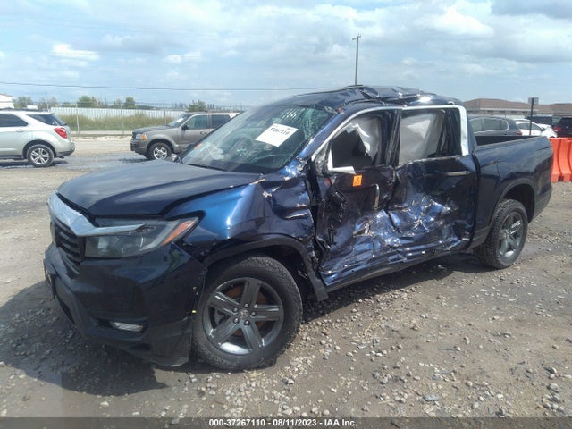 2022 HONDA RIDGELINE RTL-E VIN: 5FPYK3F76NB006288