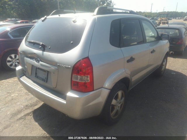 2007 HYUNDAI TUCSON GLS VIN: KM8JM12B77U632926