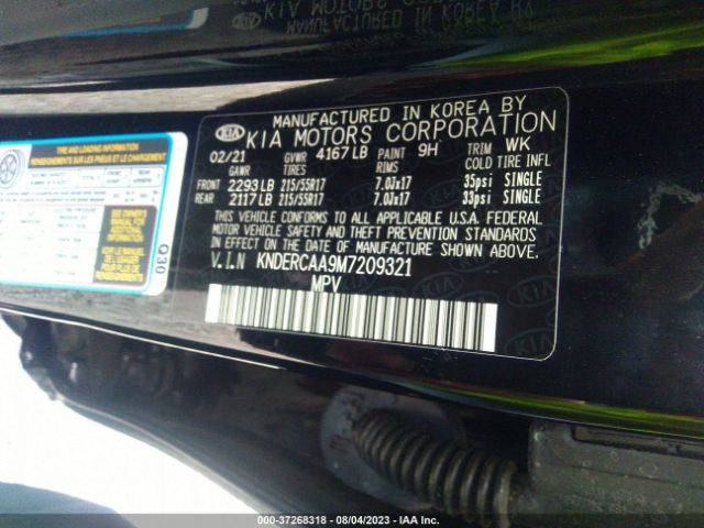 KNDERCAA9M7209321 KIA SELTOS EX