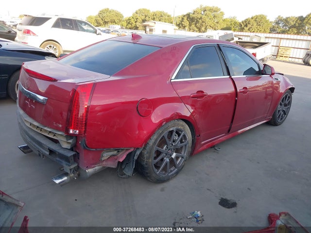 2012 CADILLAC CTS-V SEDAN VIN: 1G6DV5EP1C0112450