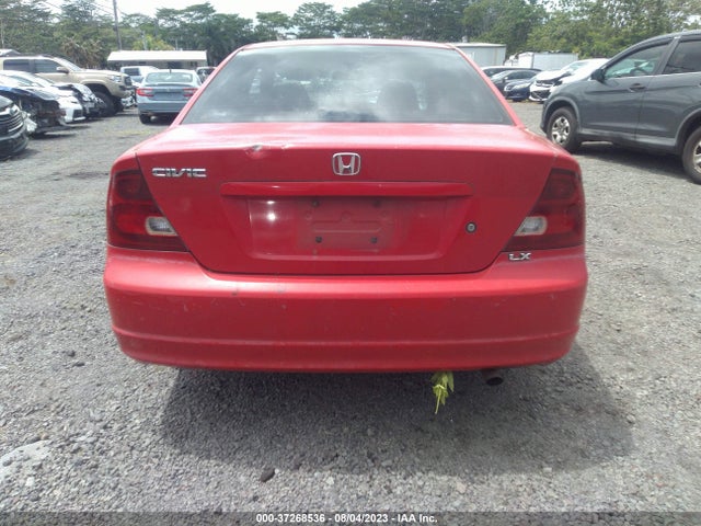 2003 HONDA CIVIC LX VIN: 1HGEM21543L040537
