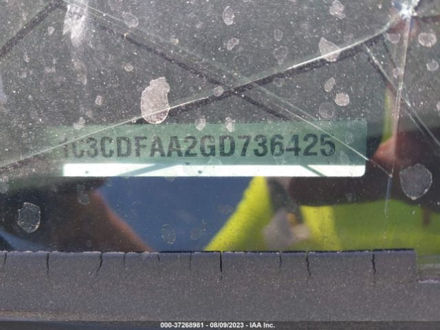 1C3CDFAA2GD736425 Dodge DART SE