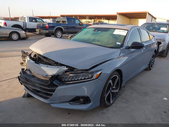 2021 HONDA ACCORD SEDAN SPORT VIN: 1HGCV2F38MA031722