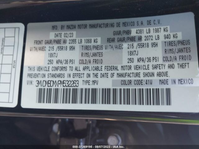 2023 MAZDA CX-30 3MVDMBDMXPM532263 Photo 8