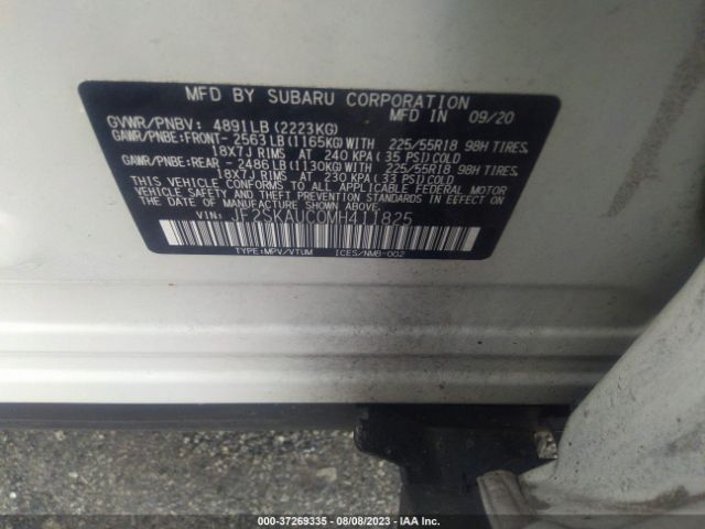 JF2SKAUC0MH411825 Subaru Forester Limited