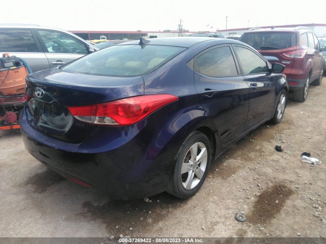 2013 HYUNDAI ELANTRA GLS VIN: 5NPDH4AE7DH257158