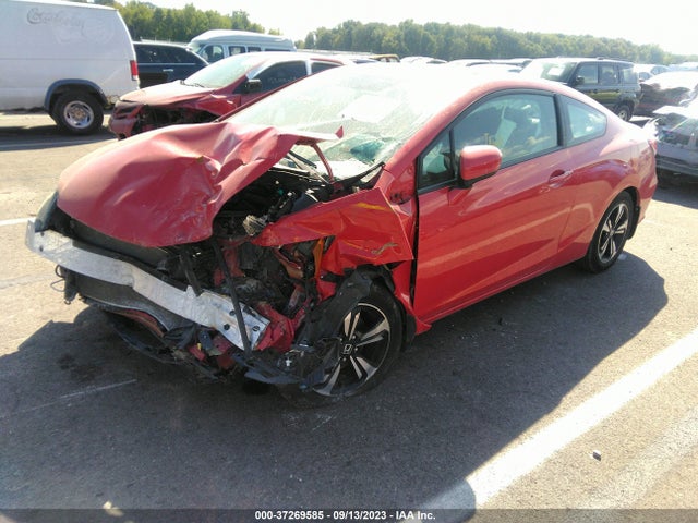 Honda Civic Coupe Ex 2014 2HGFG3B81EH526233 Image 2