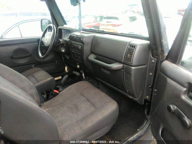 2005 JEEP WRANGLER SPORT VIN: 1J4FA49S25P333957