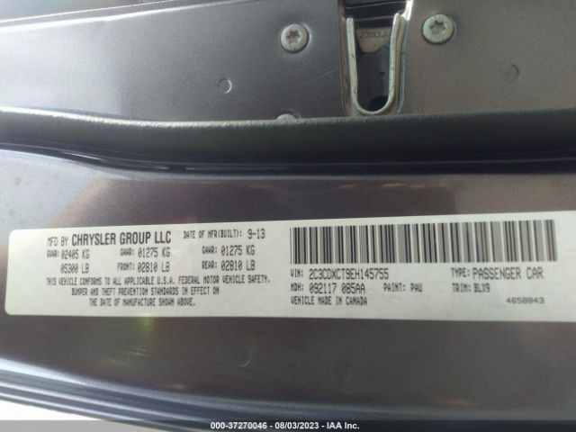 2C3CDXCT9EH145755 Dodge Charger Rt Plus