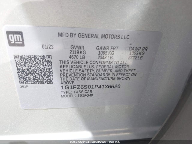 Chevrolet Bolt Euv Premier 2023 1G1FZ6S01P4136620 Image 9