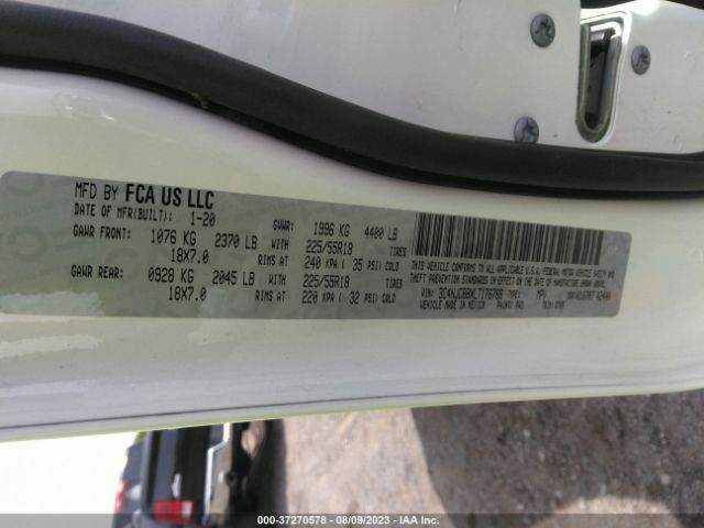 3C4NJCBBXLT176788 Jeep Compass Altitude