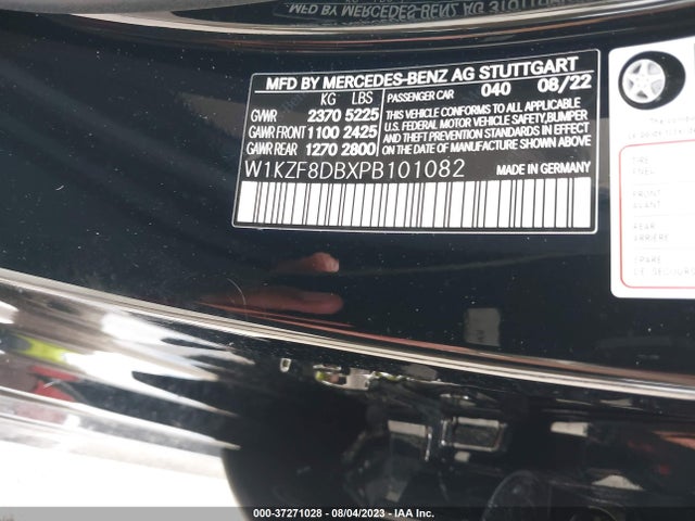 2023 Mercedes-Benz E-Class, VIN: W1KZF8DBXPB101082