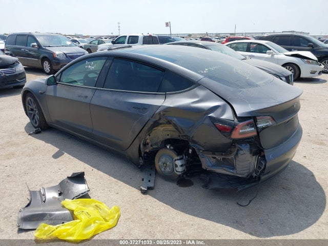 Tesla Model 3 Long Range 2022 5YJ3E1EBXNF207616 Image 3