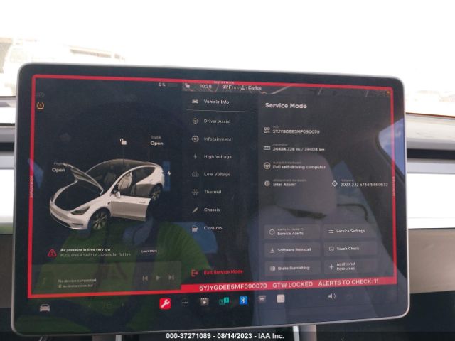 5YJYGDEE5MF090070 Tesla Model Y Long Range