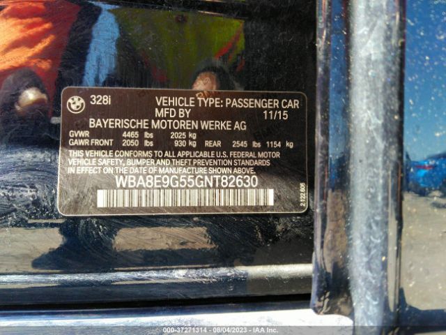 WBA8E9G55GNT82630 BMW 3 Series 328i