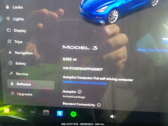 Tesla MODEL 3 2023 5YJ3E1EA0PF403607 Image 7