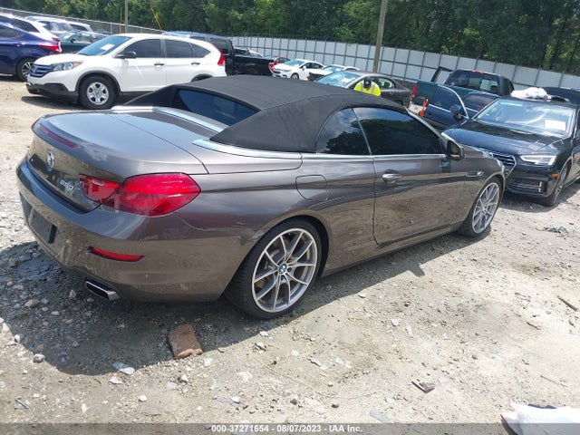 2012 BMW 6 SERIES 650I VIN: WBALZ3C55CDL71032