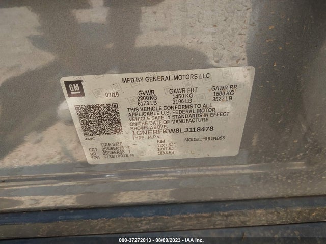Chevrolet Traverse Ls 2020 1GNERFKW8LJ118478 Image 15