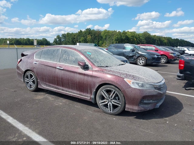 2016 HONDA ACCORD SPORT VIN: 1HGCR2F56GA022902