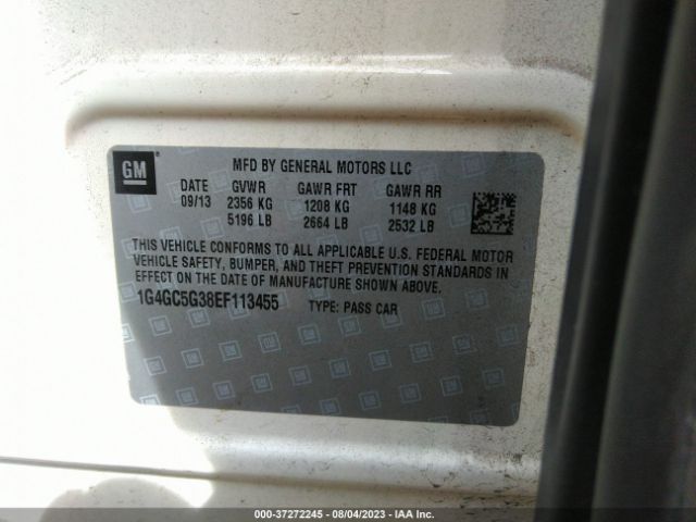 1G4GC5G38EF113455 Buick Lacrosse Leather