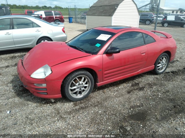 2001 MITSUBISHI ECLIPSE GT VIN: 4A3AC54H41E040205