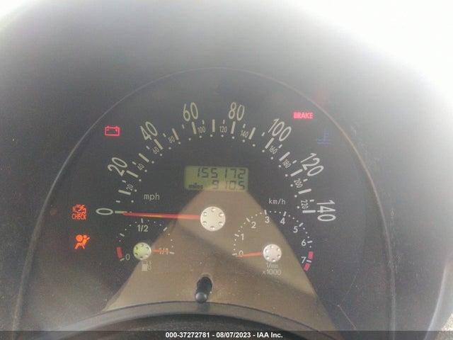 2000 VOLKSWAGEN NEW BEETLE GLS VIN: 3VWCA21C4YM500957