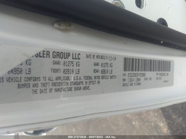 2C3CDZBG3FH722989 Dodge Challenger Sxt Plus