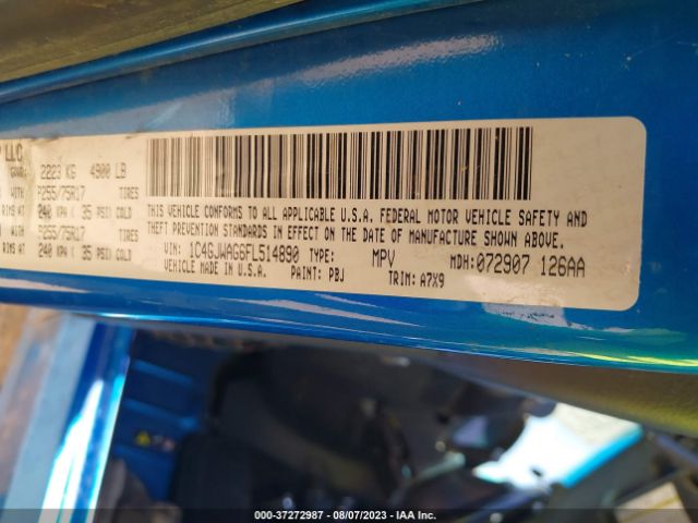 1C4GJWAG6FL514890 Jeep Wrangler Sport