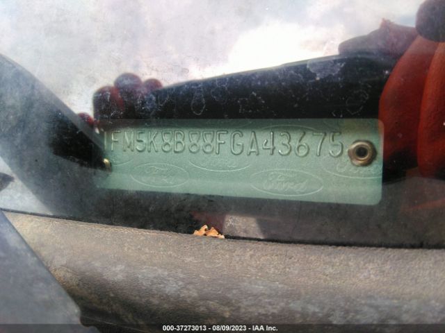 1FM5K8B88FGA43675 Ford Explorer Base