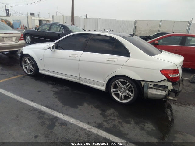2012 MERCEDES-BENZ C-CLASS C 250 VIN: WDDGF4HB1CR231151
