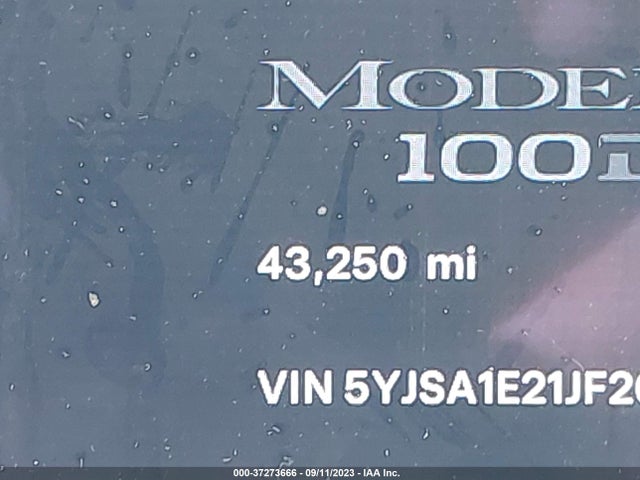 Tesla Model S 75d/100d/p100d 2018 5YJSA1E21JF261243 Image 5