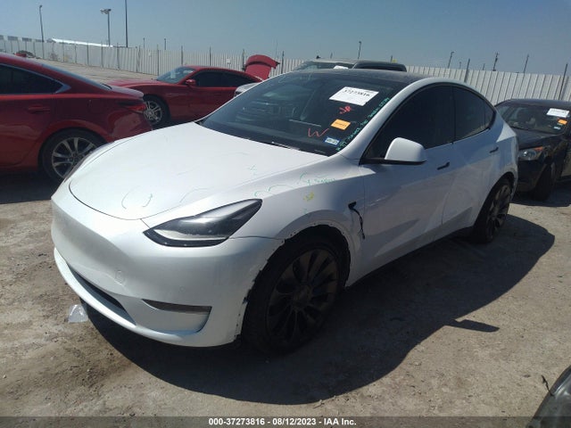 2022 TESLA MODEL Y PERFORMANCE VIN: 7SAYGDEF8NF537794