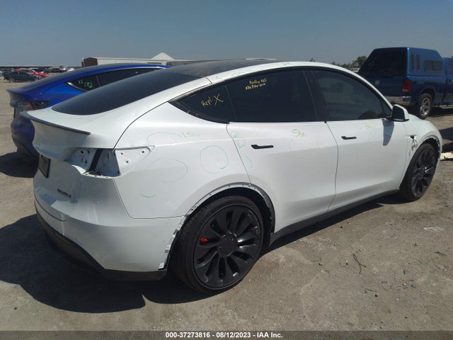 2022 TESLA MODEL Y PERFORMANCE VIN: 7SAYGDEF8NF537794