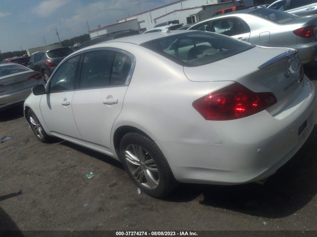2010 INFINITI G37 SEDAN X VIN: JN1CV6AR1AM250522